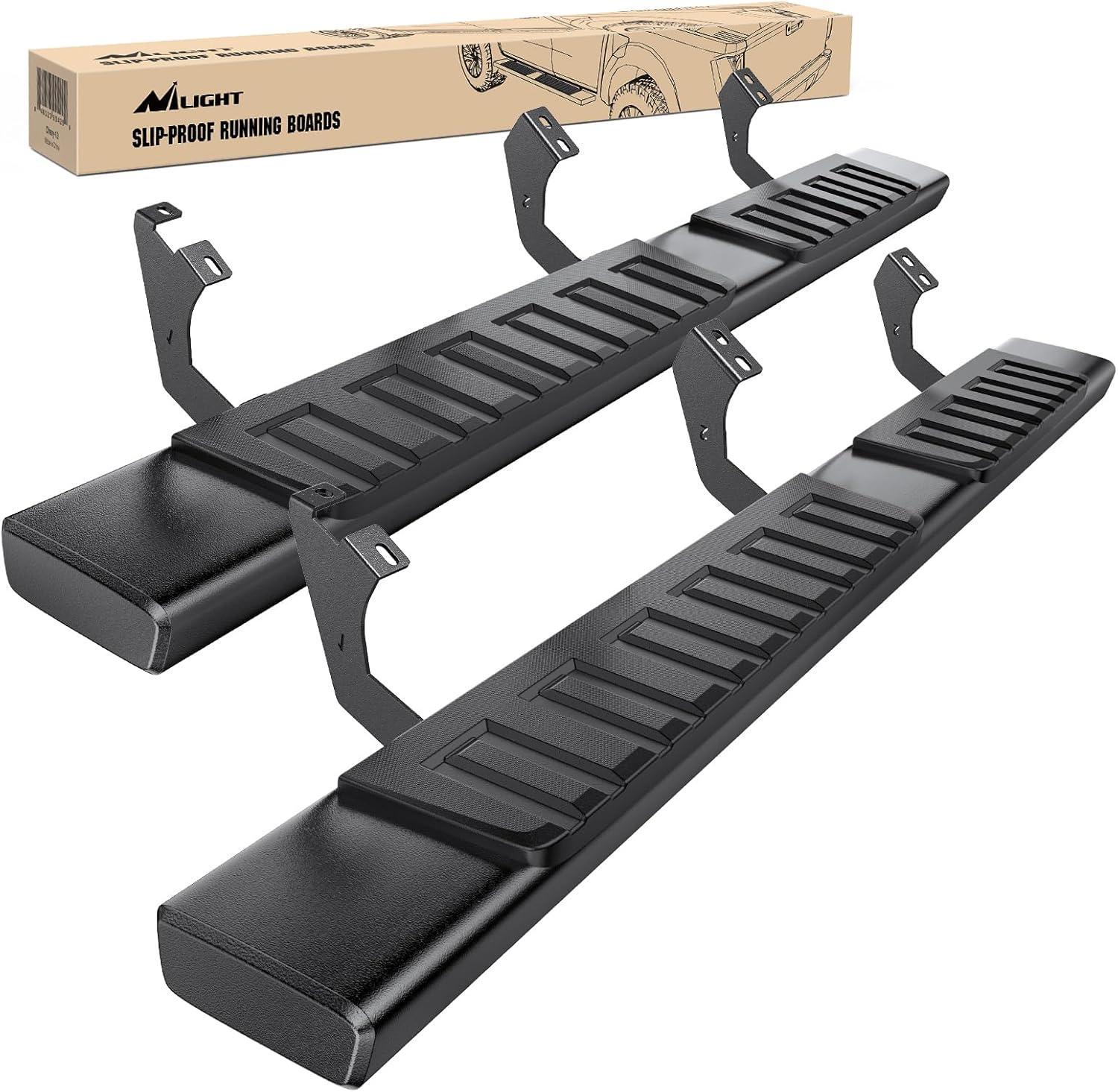 image:imageNilight Running Boards Compatible with Dodge Ram 20192024 1500 New Body Style Crew CabExclude 20192024 Classic 6 Inch Side Step 2 Years WarrantyBlack