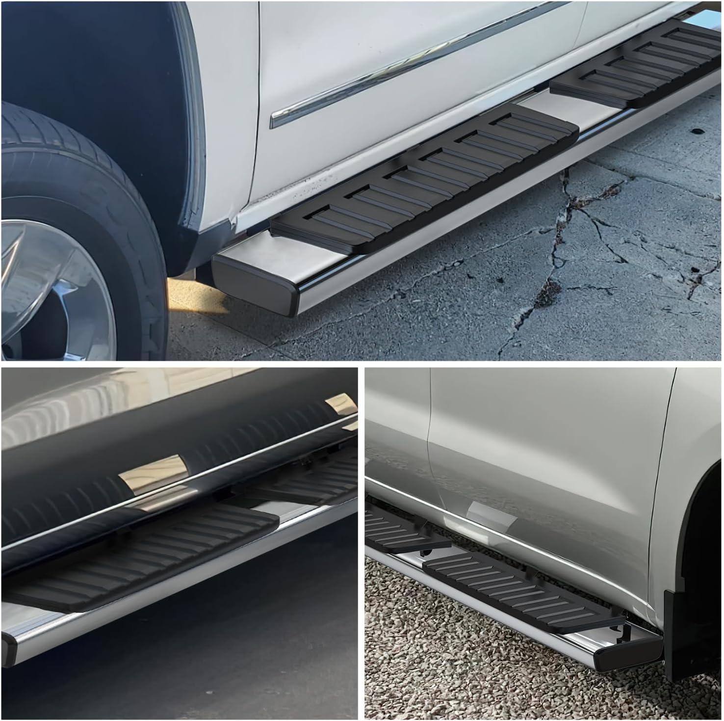 image:imageNilight Running Boards Compatible with Dodge Ram 20192024 1500 New Body Style Crew CabExclude 20192024 Classic 6 Inch Side Step 2 Years WarrantySilver