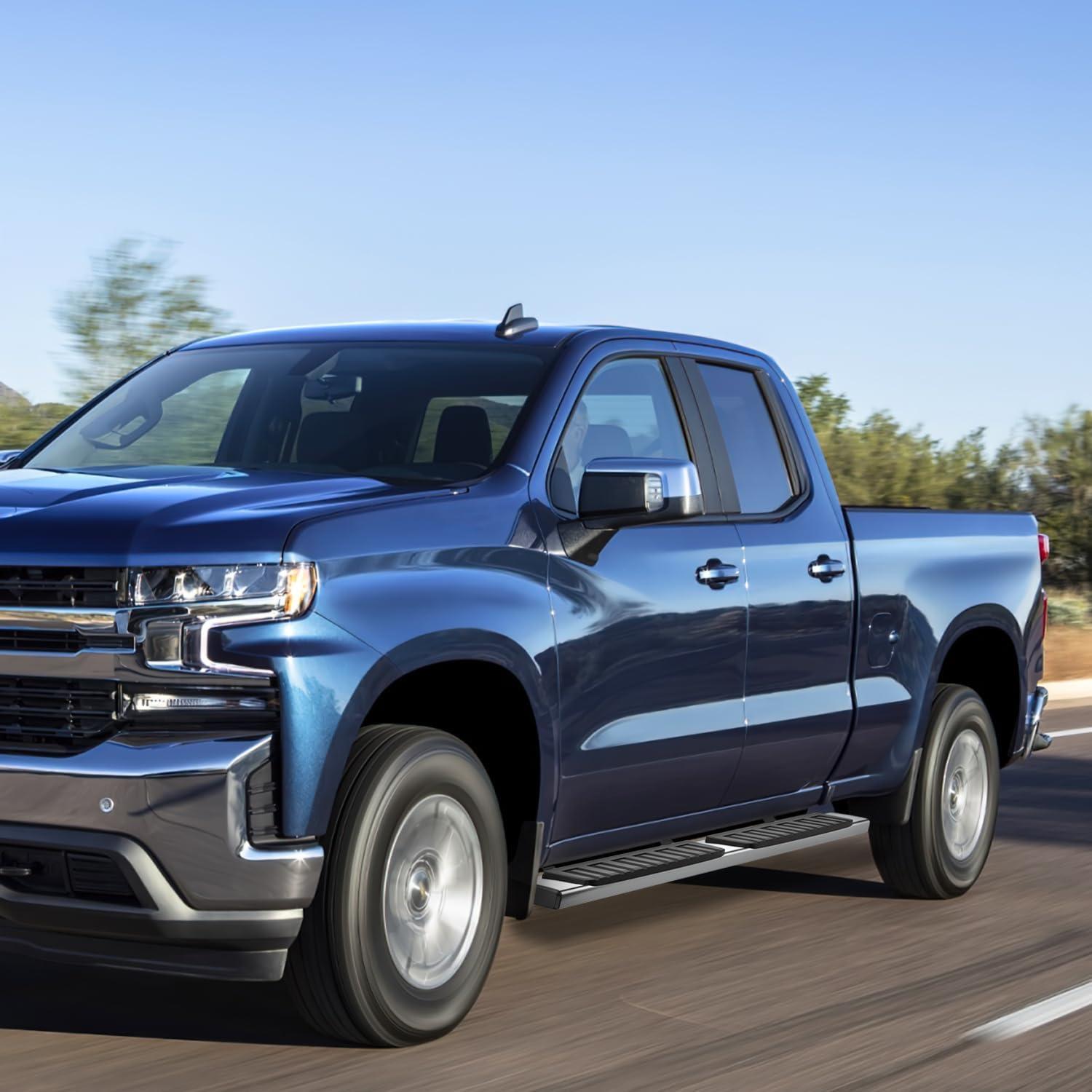 image:imageNilight Running Boards Compatible with Dodge Ram 20192024 1500 New Body Style Crew CabExclude 20192024 Classic 6 Inch Side Step 2 Years WarrantySilver