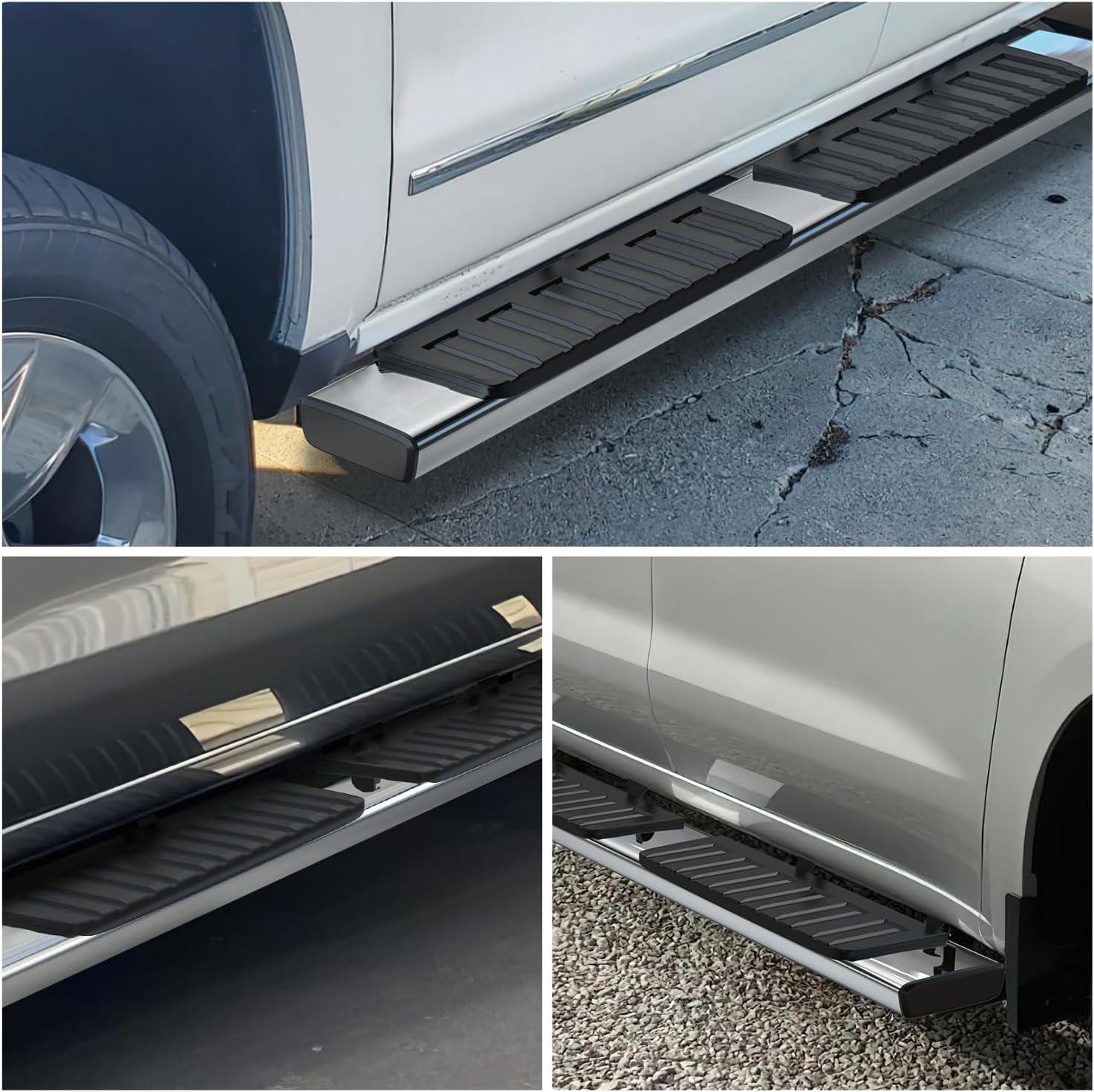 image:imageNilight Running Boards Compatible with Dodge Ram 20192024 1500 New Body Style Crew CabExclude 20192024 Classic 6 Inch Side Step 2 Years WarrantySilver
