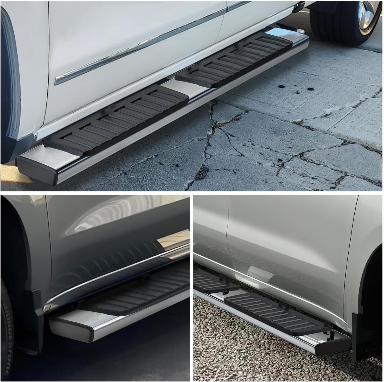 image:imageNilight Running Boards Compatible with Dodge Ram 20192024 1500 New Body Style Crew CabExclude 20192024 Classic 6 Inch Side Step 2 Years WarrantySilver