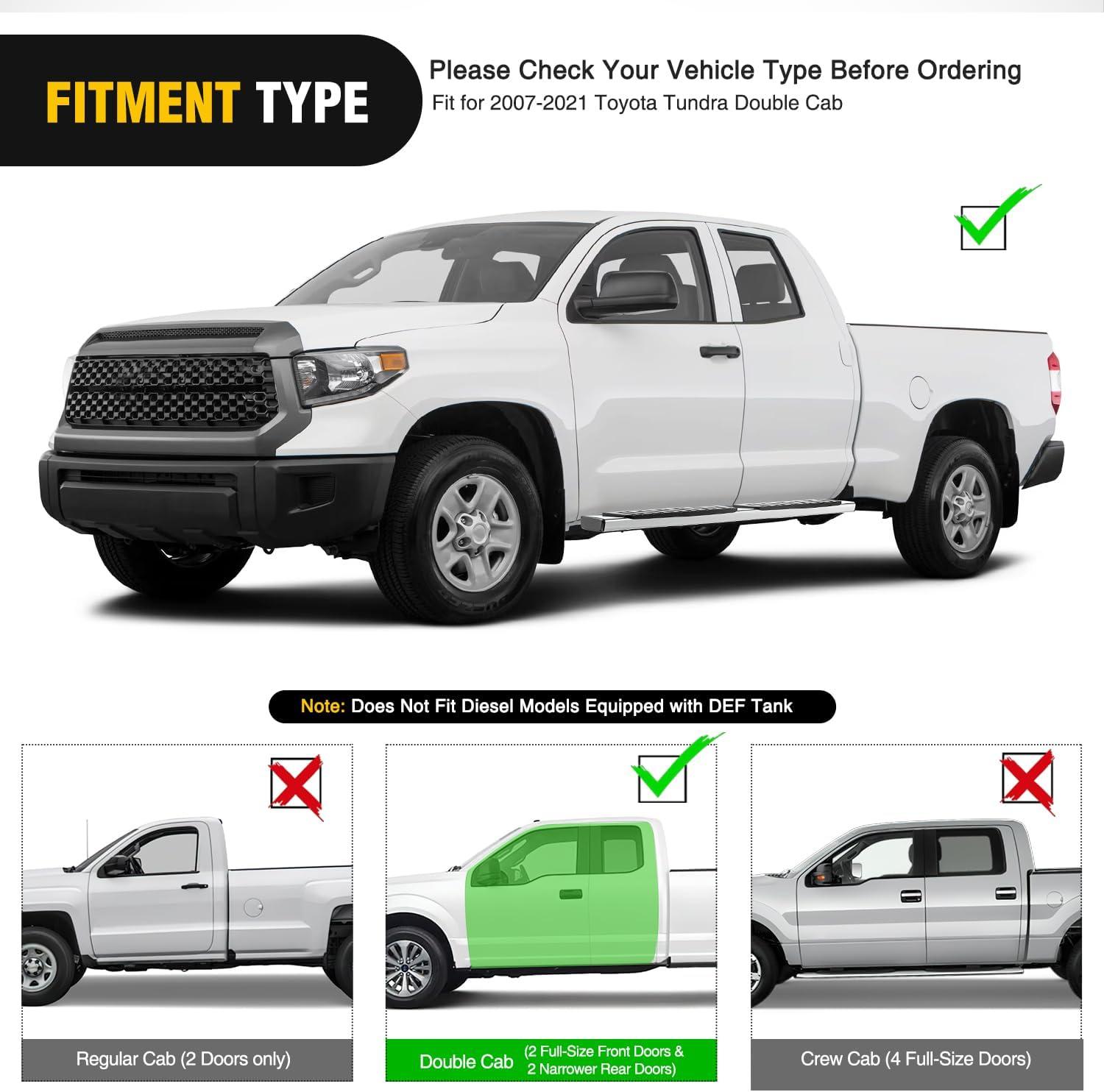 image:imageNilight Running Boards Compatible with Dodge Ram 20192024 1500 New Body Style Crew CabExclude 20192024 Classic 6 Inch Side Step 2 Years WarrantySilver