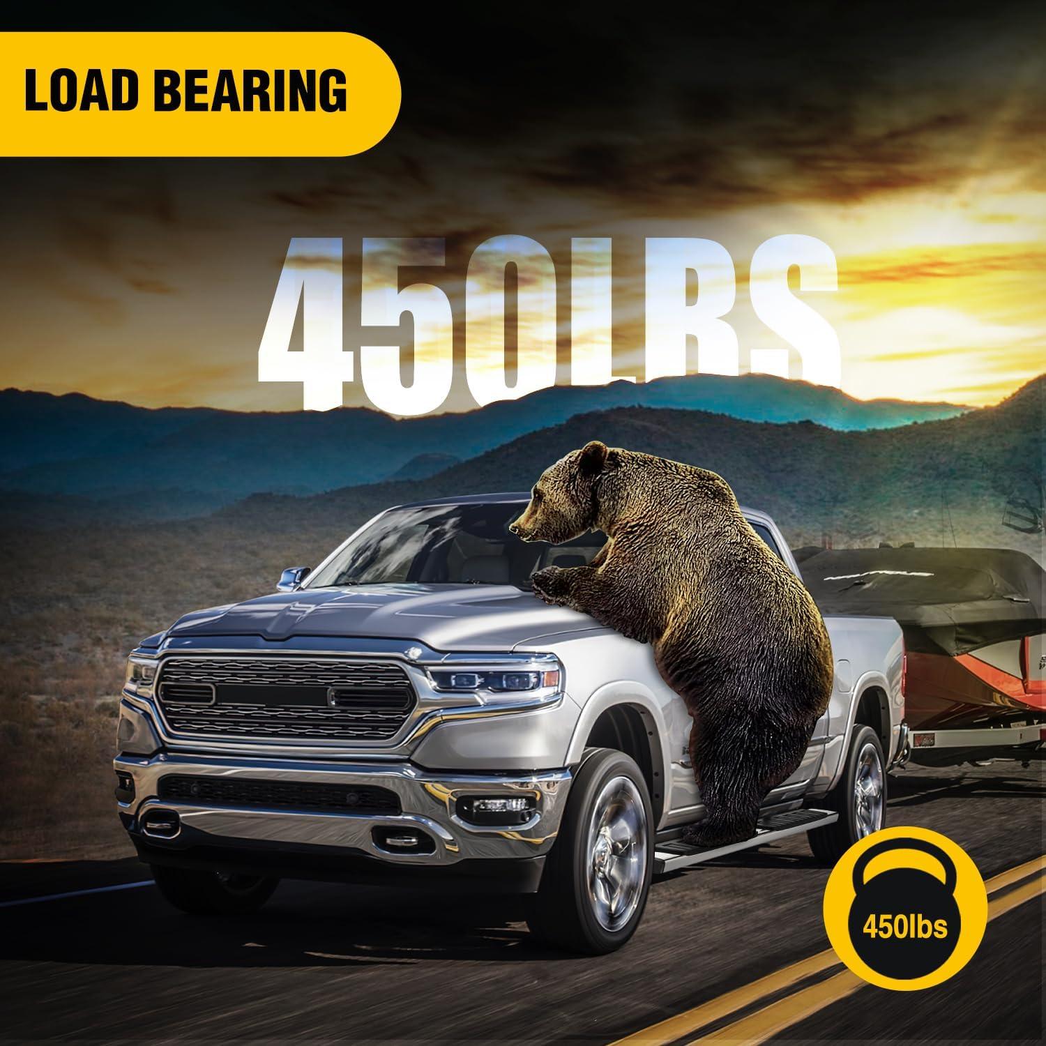 image:imageNilight Running Boards Compatible with Dodge Ram 20192024 1500 New Body Style Crew CabExclude 20192024 Classic 6 Inch Side Step 2 Years WarrantySilver