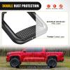 Nilight 36″ Hitch Step Fits 2″ Receivers 3″ Round Tubing Stainless Steel with Rubber Non-Slip Pad Rear Bumper Guard with 5/8″ Hitch Pin Clip & U-Bolts Stabilize for Pickup Truck Car SUV(4Pcs Side Step Universal)