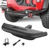Nilight 36″ Hitch Step Fits 2″ Receivers 3″ Round Tubing Stainless Steel with Rubber Non-Slip Pad Rear Bumper Guard with 5/8″ Hitch Pin Clip & U-Bolts Stabilize for Pickup Truck Car SUV(Heavy Duty Hitch Step)
