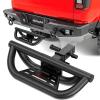 Nilight 36″ Hitch Step Fits 2″ Receivers 3″ Round Tubing Stainless Steel with Rubber Non-Slip Pad Rear Bumper Guard with 5/8″ Hitch Pin Clip & U-Bolts Stabilize for Pickup Truck Car SUV(Hitch Step Drop)