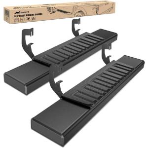 Nilight Running Boards Compatible with Dodge Ram 2019-2024 1500 New Body Style Crew Cab(Exclude 2019-2024 Classic) 6 Inch Side Step, 2 Years Warranty(Black)