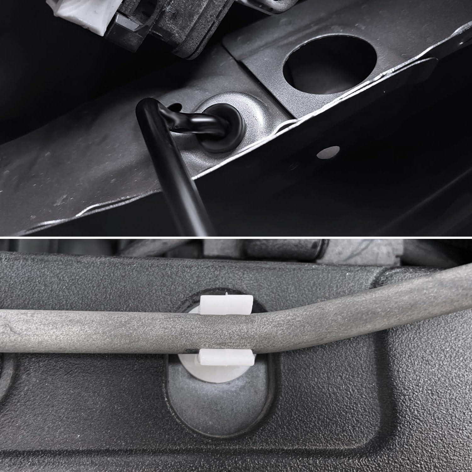 image:imageNilight 30PCS Hood Support Prop Rod Holder Clips Hood Prop Rod Grommet Car Hood Rod Clip 91503SS0003 Compatible with Honda Accord Odyssey Prelude Acura RDX TSX