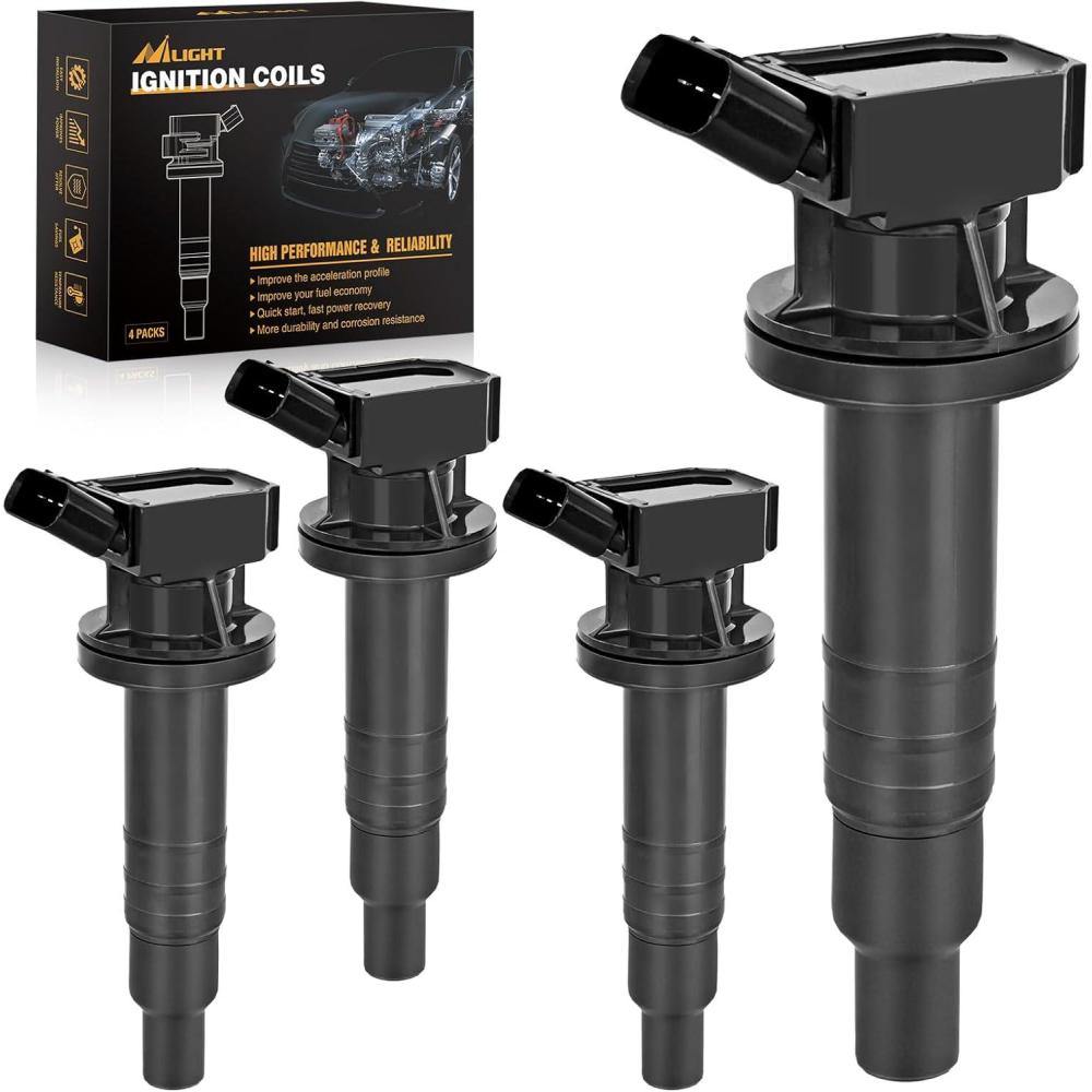 image:imageNilight Ignition Coil Pack Fit for Nissan Infiniti Suzuki Equator Murano Altima Maxima Pathfinder Quest Xterra NV150025003500 I35 QX4 20022014 35L 40L V6 OE UF349 C1406 Ignition Coils Set of 6Toyota Chevy Pontiac 20002008 UF247 UF315 4PCS