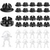 Nilight 30PCS Hood Support Prop Rod Holder Clips Hood Prop Rod Grommet Car Hood Rod Clip 91503-SS0-003 Compatible with Honda Accord Odyssey Prelude Acura RDX TSX