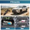 Nilight Cargo Cover Fit for Toyota RAV4 2019 2020 2021 2022 2023 2024 2025, Retractable Privacy Security Shield Shade Rear Trunk Cover, with Trunk Storage Net