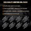 Nilight Ignition Coil Pack Fit for Nissan Infiniti Suzuki Equator Murano Altima Maxima Pathfinder Quest Xterra NV1500/2500/3500 I35 QX4 2002-2014 3.5L 4.0L V6 OE# UF349 C1406 Ignition Coils Set of 6(Chevy GMC Cadillac Pontiac 2007-2018 UF413 8 PCS)