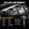 Nilight Ignition Coil Pack Fit for Nissan Infiniti Suzuki Equator Murano Altima Maxima Pathfinder Quest Xterra NV1500/2500/3500 I35 QX4 2002-2014 3.5L 4.0L V6 OE# UF349 C1406 Ignition Coils Set of 6(Ford Lincoln Mazda 2007-2016 UF553 DG520 6PCS)