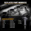 Nilight Ignition Coil Pack Fit for Nissan Infiniti Suzuki Equator Murano Altima Maxima Pathfinder Quest Xterra NV1500/2500/3500 I35 QX4 2002-2014 3.5L 4.0L V6 OE# UF349 C1406 Ignition Coils Set of 6(Dodge Jeep 2002-2007 UF270 UF297 UF399 C1231 8PCS)