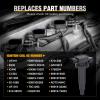 Nilight Ignition Coil Pack Fit for Nissan Infiniti Suzuki Equator Murano Altima Maxima Pathfinder Quest Xterra NV1500/2500/3500 I35 QX4 2002-2014 3.5L 4.0L V6 OE# UF349 C1406 Ignition Coils Set of 6(Toyota Scion Camry 2000-2018 UF316 C1304 4PCS)