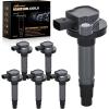 Nilight Ignition Coil Pack Fit for Nissan Infiniti Suzuki Equator Murano Altima Maxima Pathfinder Quest Xterra NV1500/2500/3500 I35 QX4 2002-2014 3.5L 4.0L V6 OE# UF349 C1406 Ignition Coils Set of 6(Ford Lincoln Mazda 2007-2016 UF553 DG520 6PCS)