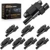 Nilight Ignition Coil Pack Fit for Nissan Infiniti Suzuki Equator Murano Altima Maxima Pathfinder Quest Xterra NV1500/2500/3500 I35 QX4 2002-2014 3.5L 4.0L V6 OE# UF349 C1406 Ignition Coils Set of 6(Chevy GMC Cadillac V8 2002-2017 UF414 5C1555 8PCS)