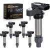 Nilight Ignition Coil Pack Fit for Nissan Infiniti Suzuki Equator Murano Altima Maxima Pathfinder Quest Xterra NV1500/2500/3500 I35 QX4 2002-2014 3.5L 4.0L V6 OE# UF349 C1406 Ignition Coils Set of 6(Buick Chevy GMC Cadillac UF569 C1555 D515C 6PCS)
