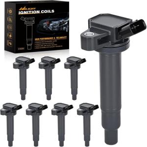 Nilight Ignition Coil Pack Fit for Nissan Infiniti Suzuki Equator Murano Altima Maxima Pathfinder Quest Xterra NV1500/2500/3500 I35 QX4 2002-2014 3.5L 4.0L V6 OE# UF349 C1406 Ignition Coils Set of 6(Toyota 4Runner Lexus 2000-2009 UF493 UF230 8PCS)