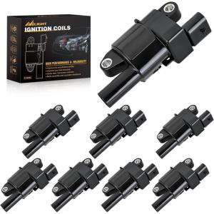Nilight Ignition Coil Pack Fit for Nissan Infiniti Suzuki Equator Murano Altima Maxima Pathfinder Quest Xterra NV1500/2500/3500 I35 QX4 2002-2014 3.5L 4.0L V6 OE# UF349 C1406 Ignition Coils Set of 6(Chevy GMC Cadillac V8 2002-2017 UF414 5C1555 8PCS)