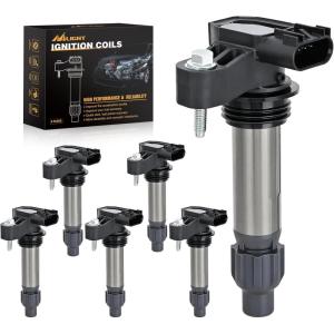 Nilight Ignition Coil Pack Fit for Nissan Infiniti Suzuki Equator Murano Altima Maxima Pathfinder Quest Xterra NV1500/2500/3500 I35 QX4 2002-2014 3.5L 4.0L V6 OE# UF349 C1406 Ignition Coils Set of 6(Buick Chevy GMC Cadillac UF569 C1555 D515C 6PCS)