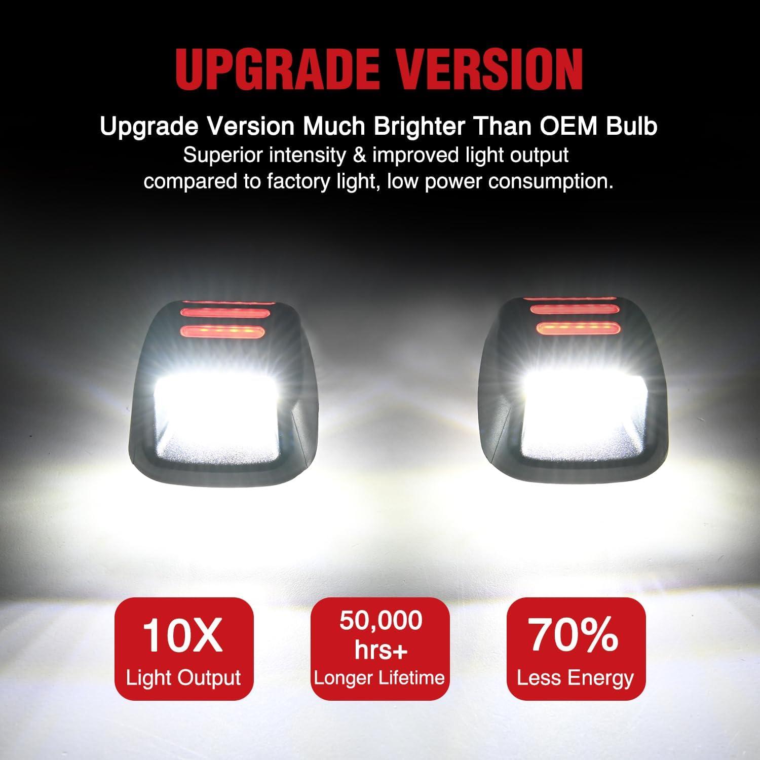 image:imageNilight License Plate Lights Compatible with 2010 2011 2012 2013 2014 Ford Mustang 2008 2009 Ford Mercury Sable 2014 2015 Ford Edge 20102018 Ford Taurus with Black housing 6000K White 2PCS PackRed 20072021 Frontier20072015 TitanXterra