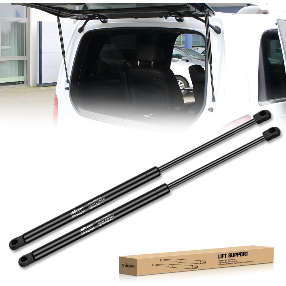 image:imageNilight Hood Gas Struts Lift Supports 6489 for Hyundai Sonata 20112014 Spring Shocks 15 Inch 2PCS Set Rod4185