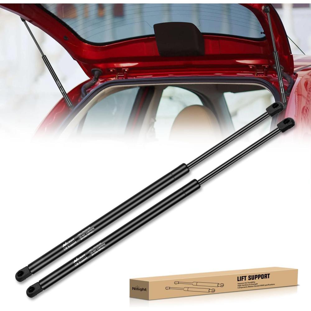 image:imageNilight Hood Gas Struts Lift Supports 6489 for Hyundai Sonata 20112014 Spring Shocks 15 Inch 2PCS Set Rod6179