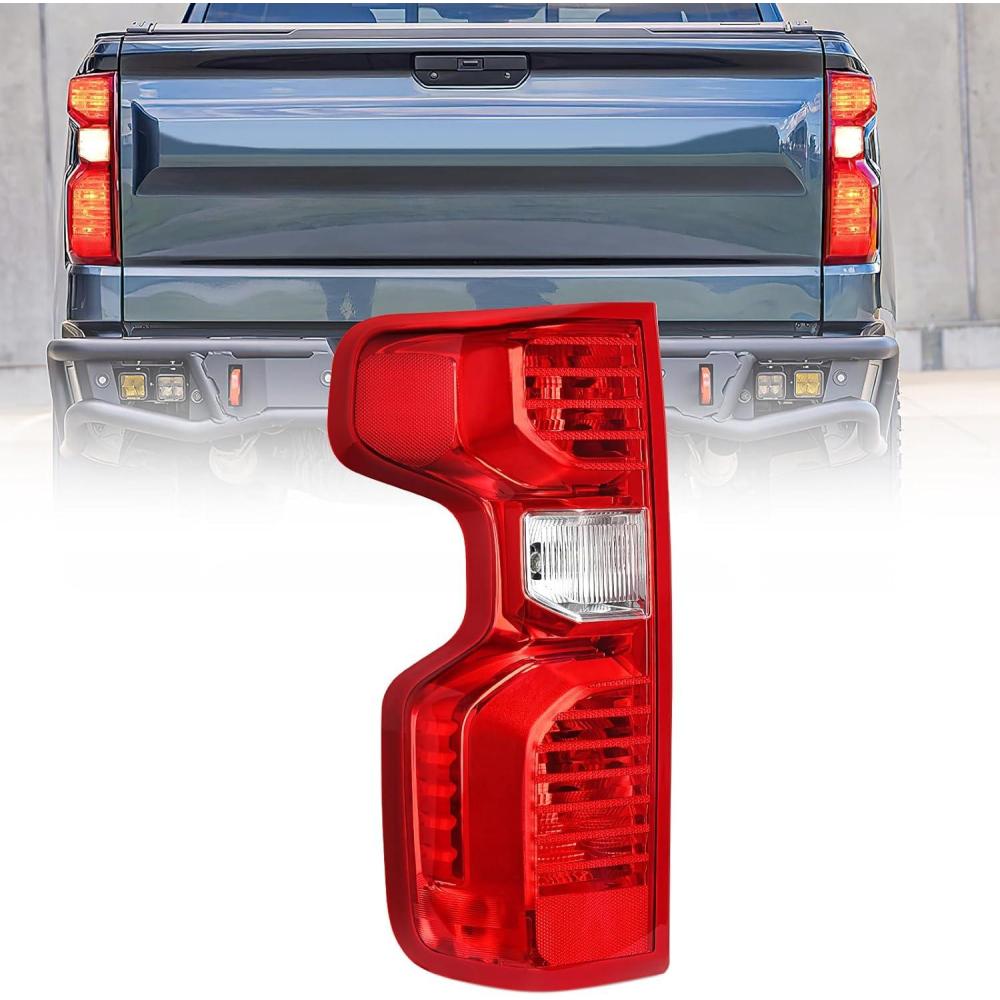 image:imageNilight Taillight Assembly Compatible with 2019 2020 2021 2022 2023 2024 Chevy Silverado 1500 20202024 Silverado 2500HD 3500HD Rear Lamp Replacement OE Style Passenger SideDriver Side