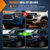 Nilight Fog Light Assembly Compatible with 2002 2003 2004 Toyota Camry 2005 2006 2007 2008 Toyota Corolla 2002 2003 2004 Toyota Camry Fog Lamps Replacement Clear Lens with 9006 12V 55W Bulbs(2016-2023 Toyota Tacoma Amber)