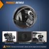 Nilight Fog Light Assembly Compatible with 2002 2003 2004 Toyota Camry 2005 2006 2007 2008 Toyota Corolla 2002 2003 2004 Toyota Camry Fog Lamps Replacement Clear Lens with 9006 12V 55W Bulbs(2005-2011 Tacoma/2007-2013 Tundra Smoke)