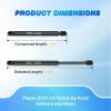 Nilight Hood Gas Struts Lift Supports 6489 for Hyundai Sonata 2011-2014 Spring Shocks 15 Inch, 2PCS Set Rod(4048)