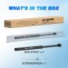 Nilight Hood Gas Struts Lift Supports 6489 for Hyundai Sonata 2011-2014 Spring Shocks 15 Inch, 2PCS Set Rod(4048)