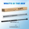 Nilight Hood Gas Struts Lift Supports 6489 for Hyundai Sonata 2011-2014 Spring Shocks 15 Inch, 2PCS Set Rod(6260)