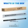 Nilight Hood Gas Struts Lift Supports 6489 for Hyundai Sonata 2011-2014 Spring Shocks 15 Inch, 2PCS Set Rod(PM1050)