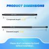 Nilight Hood Gas Struts Lift Supports 6489 for Hyundai Sonata 2011-2014 Spring Shocks 15 Inch, 2PCS Set Rod(PM1052)