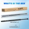 Nilight Hood Gas Struts Lift Supports 6489 for Hyundai Sonata 2011-2014 Spring Shocks 15 Inch, 2PCS Set Rod(PM1052)