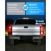 Nilight Taillight Assembly Compatible with 2008 2009 2010 2011 2012 2013 2014 2015 2016 Ford F250 F350 F450 Super Duty Rear Tail Light Lamp Replacement OE Style Driver and Passenger Side Dark Red(LED Black-Red C Shape-Pair)