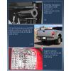 Nilight Taillight Assembly Compatible with 2008 2009 2010 2011 2012 2013 2014 2015 2016 Ford F250 F350 F450 Super Duty Rear Tail Light Lamp Replacement OE Style Driver and Passenger Side Dark Red(Red-Passenger Side)