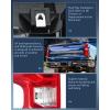 Nilight Taillight Assembly Compatible with 2019 2020 2021 2022 2023 2024 Chevy Silverado 1500 2020-2024 Silverado 2500HD 3500HD Rear Lamp Replacement OE Style Passenger Side(Driver Side)