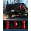 Nilight Taillight Assembly Compatible with 2019 2020 2021 2022 2023 2024 Chevy Silverado 1500 2020-2024 Silverado 2500HD 3500HD Rear Lamp Replacement OE Style Passenger Side(Pair of Driver and Passenger Side)