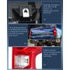 Nilight Taillight Assembly Compatible with 2019 2020 2021 2022 2023 2024 Chevy Silverado 1500 2020-2024 Silverado 2500HD 3500HD Rear Lamp Replacement OE Style Passenger Side(Passenger Side)