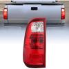 Nilight Taillight Assembly Compatible with 2008 2009 2010 2011 2012 2013 2014 2015 2016 Ford F250 F350 F450 Super Duty Rear Tail Light Lamp Replacement OE Style Driver and Passenger Side Dark Red(Red-Driver Side)