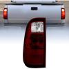 Nilight Taillight Assembly Compatible with 2008 2009 2010 2011 2012 2013 2014 2015 2016 Ford F250 F350 F450 Super Duty Rear Tail Light Lamp Replacement OE Style Driver and Passenger Side Dark Red(Dark Red-Driver Side)