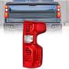 Nilight Taillight Assembly Compatible with 2019 2020 2021 2022 2023 2024 Chevy Silverado 1500 2020-2024 Silverado 2500HD 3500HD Rear Lamp Replacement OE Style Passenger Side(Passenger Side)