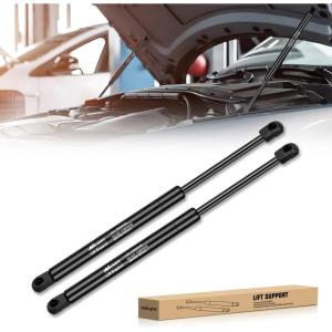 Nilight Hood Gas Struts Lift Supports 6489 for Hyundai Sonata 2011-2014 Spring Shocks 15 Inch, 2PCS Set Rod(4048)