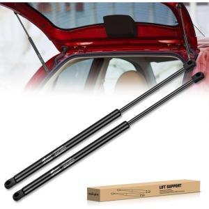 Nilight Hood Gas Struts Lift Supports 6489 for Hyundai Sonata 2011-2014 Spring Shocks 15 Inch, 2PCS Set Rod(6648)