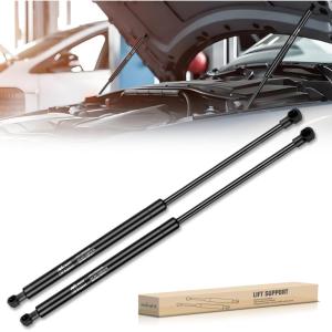 Nilight Hood Gas Struts Lift Supports 6489 for Hyundai Sonata 2011-2014 Spring Shocks 15 Inch, 2PCS Set Rod(6650)
