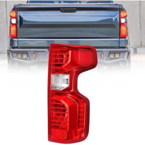 Nilight Taillight Assembly Compatible with 2019 2020 2021 2022 2023 2024 Chevy Silverado 1500 2020-2024 Silverado 2500HD 3500HD Rear Lamp Replacement OE Style Passenger Side(Passenger Side)