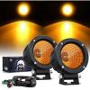 Amber Led Pods 2Pcs +Wiring Harness